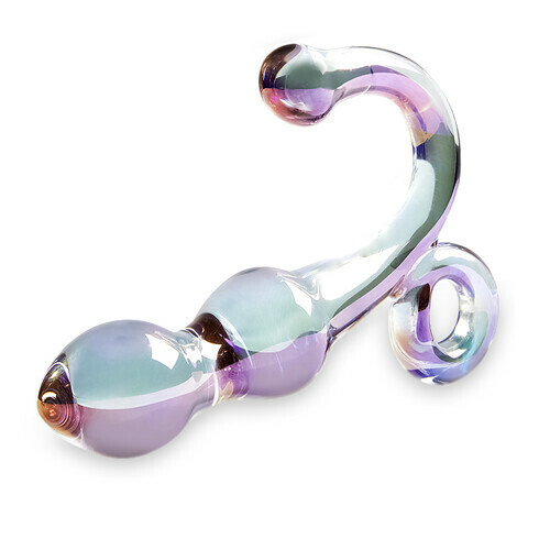 Bestvibe Colored Glass Anal Plug 5.51 IN